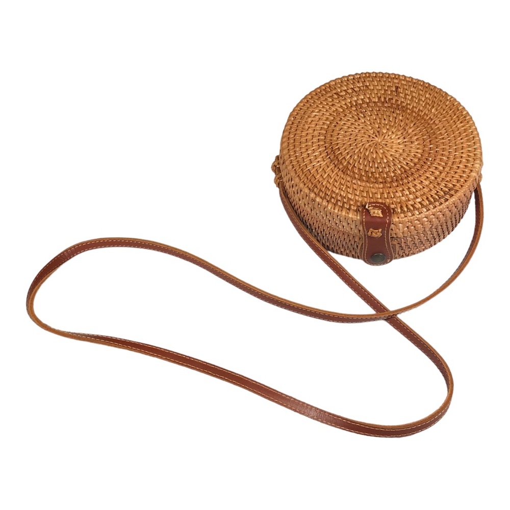 Woven Bali Style Rattan Bag